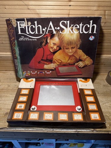 Etch sketch classic drawing - a, classic,
