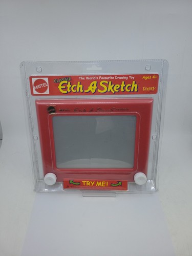 Mattel 2009 etch sketch red - etch,