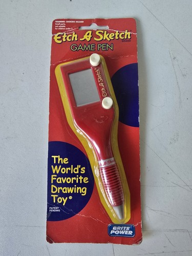 Etch sketch game pen brand - game,